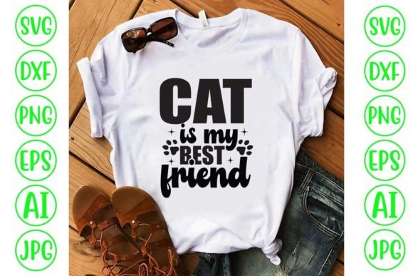 Cat is My Best Friend SVG: Free Graphics for Blogs