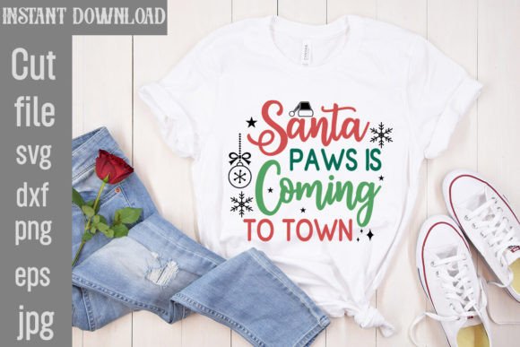 Santa Paws SVG Graphics & Freebies Review