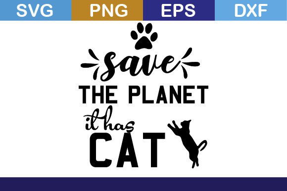 Save the Planet Cat SVG: Graphics & Crafts Review