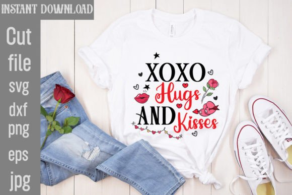 Xoxo Hugs and Kisses SVG Cut File: Graphics & Freebies Review